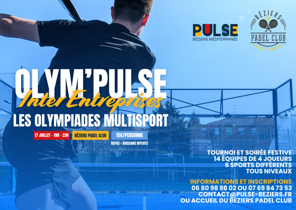 Participez aux Olym’PULSE, les olympiades interentreprises de l’été