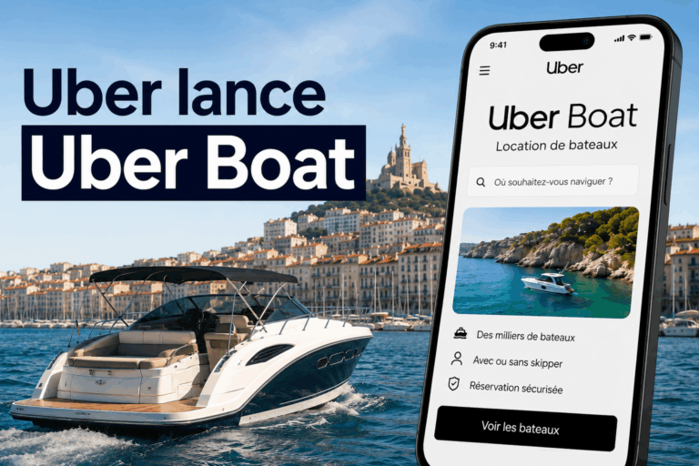 Uber lance un service de location de bateaux en France