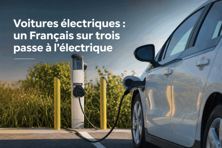 Les ventes de voitures électriques accélèrent en France