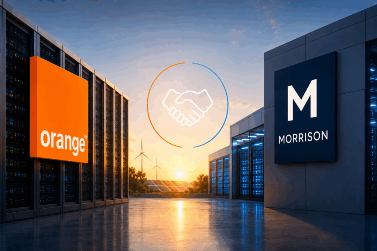 Orange et Morrison s&rsquo;allient pour accélérer le développement des data centers en France
