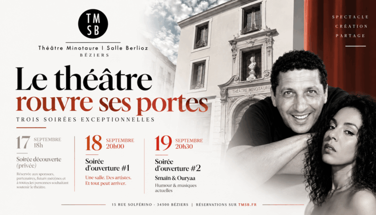 Le Théâtre Minotaure s’apprête à rouvrir ses portes à Béziers
