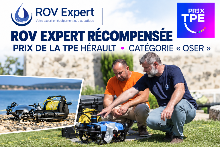 ROV Expert récompensée au Prix de la TPE Hérault dans la catégorie « Oser »