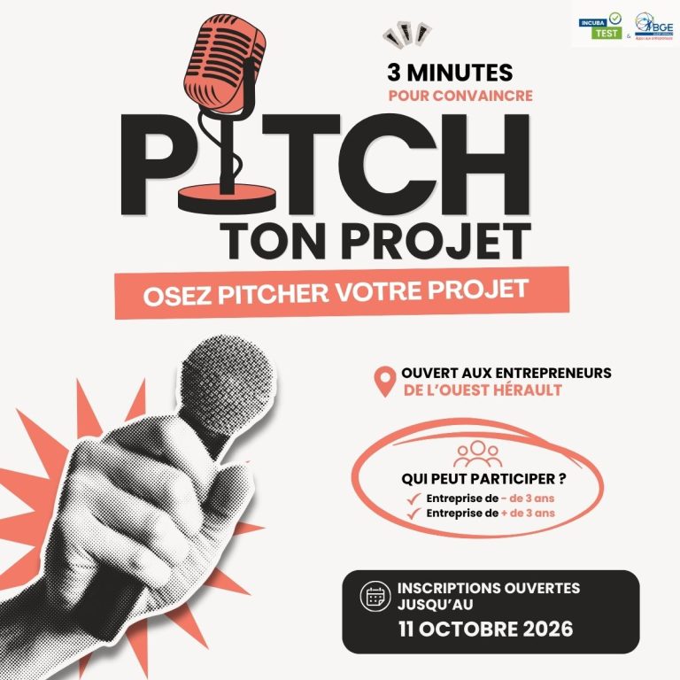 Entrepreneurs de l’Ouest Hérault, et si vous faisiez connaître votre projet ?